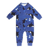 Pamuklu bebek tulumu (organik)